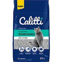 Kaķu pakaiši Calitti Bentonite kaķu bez smaržas Standard 25L 612477