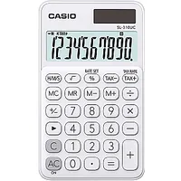 Kalkulatātors Casio, Pocket Sl-310Uc-We White, 10 Ciparu Displejs 446650