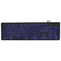 Klaviatūra Gembird 3-Color Backlight Multimedia Keyboard 561927