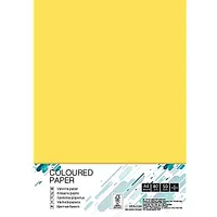 Krāsains papīrs College A4, 80G/M², 50 loksnes, Cannary Yellow Cy39 548714