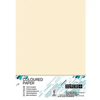 Krāsains papīrs College A4, 80G/M², 50 loksnes, ziloņkaula Eb26 548688