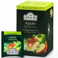 Melnā tēja Ahmad Tea Apple Refresh, ābolu, 20Gabx2Gr 552598