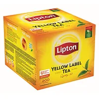 Melnā tēja Lipton Yellow etiķete 200 paciņas 368502