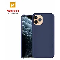 Mocco Ultra Slim Soft Matte 0.3 mm Matēts Silikona Apvalks Priekš Apple iPhone 11 Pro Zils 403883