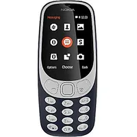 Nokia 3310 2017 Dark Blue, 2.4 , Tft, 240 x 320 pixels, 16 Mb, Dual Sim, Micro-Sim, Bluetooth, 3.0, Usb version microUSB 2.0, Built-In camera, Main camera 2 Mp, 1200 mAh 156531