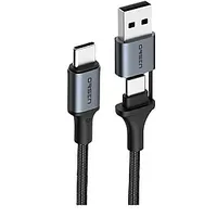 Orsen S8 2-In-1 Usb and Type-C 5A 1.5M black 564108