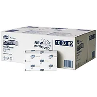 Papīra salvetes Tork 100289 Multifold Premium Soft H2, 2 slāņi, baltas, 150 salvetes, 21 paciņa 587146