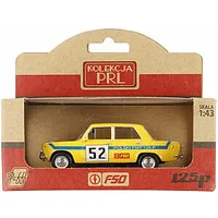 Prl Fiat 126P Rallija automašīna, dzeltena 699184