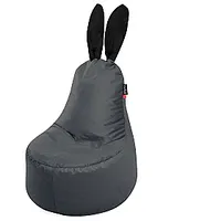 Qubo Mommy Rabbit Black Ears Roche Velvet Fit пуф кресло-мешок 506633