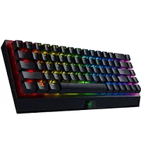 Razer Blackwidow V3 Mini Hyperspeed Mechanical Gaming Keyboard, Rgb Led light, Us, Wireless, Black, Yellow Switch 151533