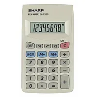 Sharp Sh-El233S Kabatas Mini Kalkulators 401150