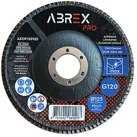 Slīpējamais disks lapiņu 125Mm G120 cirkonijs Abrex 755168