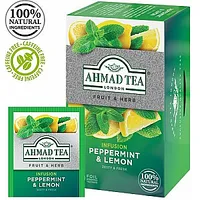 Tēja Ahmad Tea PeppermintLemon, ar piparmētru un citronu, 20 gab.x2g 552573