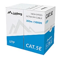 Tīkla kabelis Lanberg Lcu5-10Cc-0305-G Green 305 m Cat5E U/Utp Utp 417375