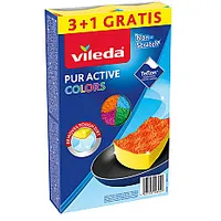 Trauku mazgājamā mašīna Vileda Pur Active Colors 4 gab. 452578