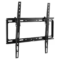 Universal tilting wall mount for Tv up to 65, 200X100 mm, 200X200 300X300 400X400 1 and 3 down tilt, Distance cm, mounting templates included, hardware included 562769