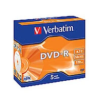 Verbatim Dvd-R 4.7 Gb 16X 5Pc 49363