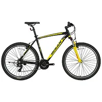 Vīriešu kalnu velosipēds Bisan 29 Mtx7100 Pr10010452 Melns/Dzeltens Rata izmērs Rāmja M 683042