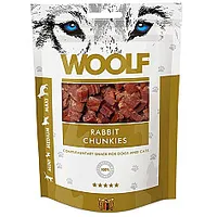 Woolf Rabbit Chunkies - kārums suņiem un kaķiem 100 g 671917