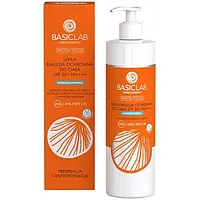 Basiclab Protecticus viegla aizsargājoša ķermeņa emulsija Spf50 Pa Profilaksei un antioksidants 300Ml 744047