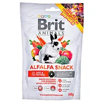 Brit Animals Lucernas Snack Grauzējiem 100G 530936