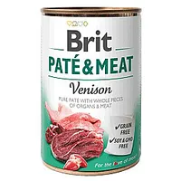 Brit pastēte un gaļa ar brieža gaļu - 400G 473326
