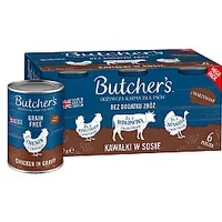 Butcher39S Original Mega Pack dārzeņi mērces maisījumā, mitrā suņu barība - 6 x 400G 787200