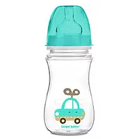 Canpol Babies Plata kakla barošanas pudelīte 240Ml Easystart colorful animals 35/206 424210