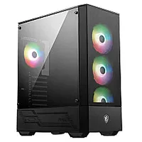 Case Msi Mag Forge 112R Miditower Not included Atx Microatx Miniitx Colour Black Magforge112R 437315