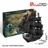 Cubicfun 3D Puzle kuģis Queen Anns Revenge 4217