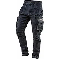 Darba bikses ar 5 kabatām no džinsa auduma, S izmērs 708499