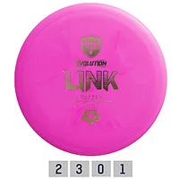 Diskgolfo diskas Putter Hard Exo Link Evolution Pink 710025