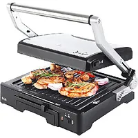 Ecg Kg 300 Deluxe Contact grill  2000 W 3 working positions - for scalloping, grilling and Bbq 448749