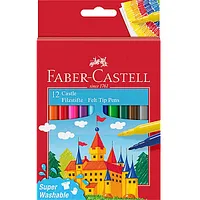 Flomasteri Faber-Castell, 12Gab/Iep 556216