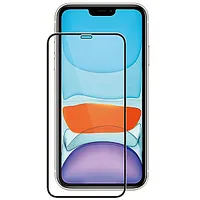 Fusion 5D glass aizsargstikls pilnam ekrānam Apple iPhone 13 Mini melns 220319