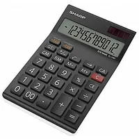 Galda kalkulators Sharp Sh-El125Twh, balts 553805