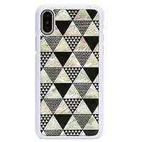 Ikins Apple Smartphone case iPhone Xs/S pyramid white 462470