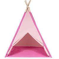 Indijas tipi telts, rozā tepee bērniem 497749