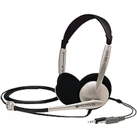 Koss Headphones Cs100 Headband/On-Ear, 3.5Mm 1/8 inch, Microphone, Black/Gold, 150970