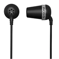 Koss Headphones The Plug Classic In-Ear, 3.5Mm 1/8 inch, Black, Noice canceling, 151078