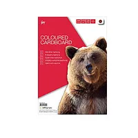 Krāsains kartons College A4, 170G, 20 loksnes, brūns 540166