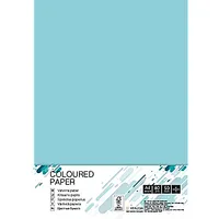 Krāsains papīrs College A4, 80G/M², 50 loksnes, Medium Blue Mb30 548708