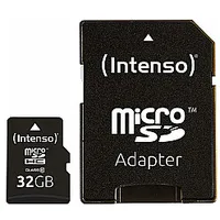 Memory Micro Sdhc 32Gb C10/W/Adapter 3413480 Intenso 245317