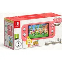 Nintendo Switch Lite Coral  Acnh komplekts 585052