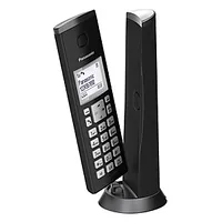 Panasonic Cordless Kx-Tgk210Fxb Black, Caller Id, Wireless connection, Conference call, Built-In display, Speakerphone 417233
