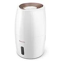 Philips Hu2716/10 Humidifier, 17 W, Water tank capacity 2 L, Suitable for rooms up to 32 m², Nanocloud evaporation, Humidification 200 ml/hr, White 581353