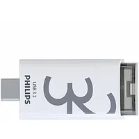 Philips Usb-C 3.2 Gen 1 Flash Drive Click Shadow Grey 32Gb  705766