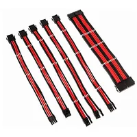 Psu Kabeļu Pagarinātāji Kolink Core 6 Cables Black / Red 522066