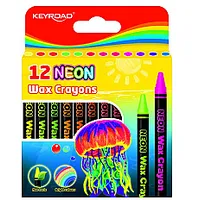 Rasvakriidid Keyroad 8Mm Neon, 12-Värvi 609209