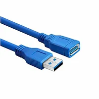 Roger Usb-A Extension Cable Pagarinātāja kabelis 5Gbps / 3M zils 785909